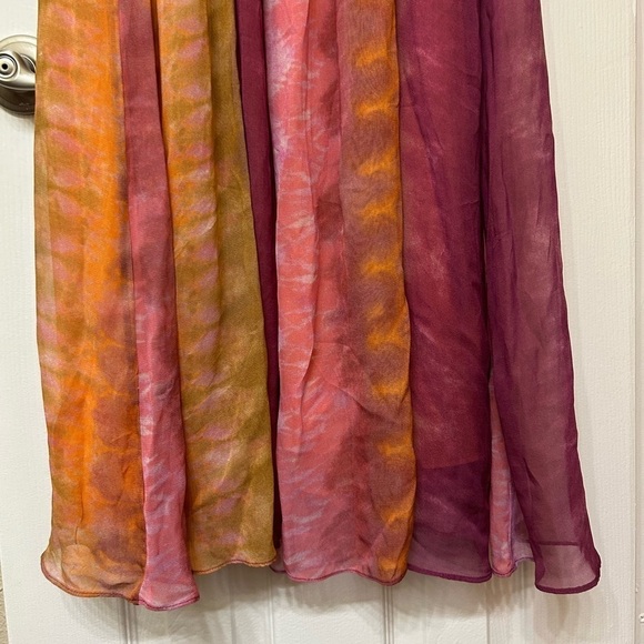 Zara Tie Dye Sequin Embellished Maxi Dress - Picture 9 of 16